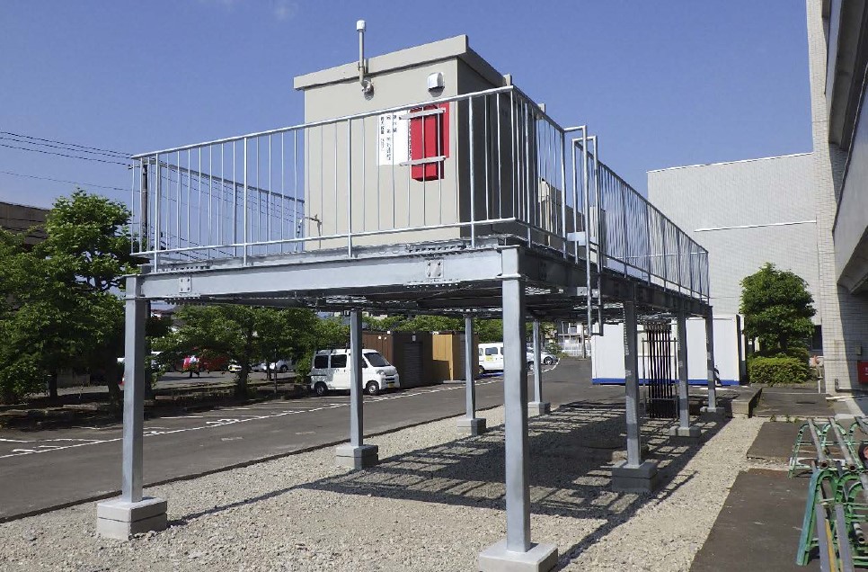 令和3年度　岩沼市役所本庁舎非常用発電機設置工事